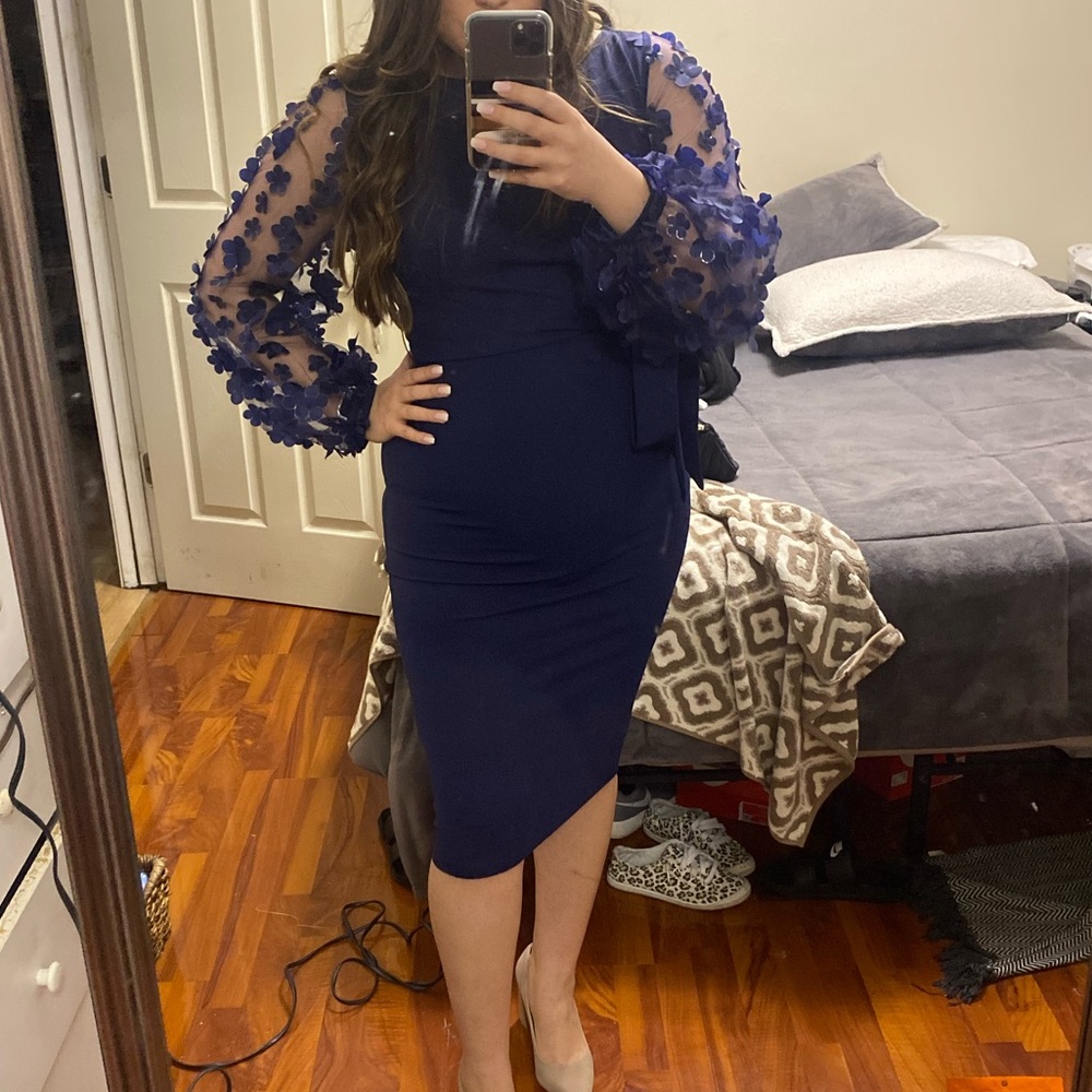 Navy Blue Dress